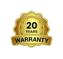 20 Years Warranty