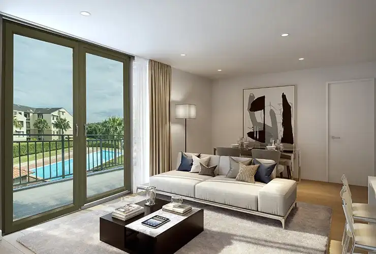 uPVC Balcony Door - Main View